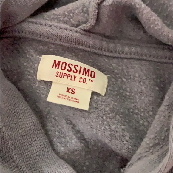 Purple cropped hoodie - Picture 4 of 4